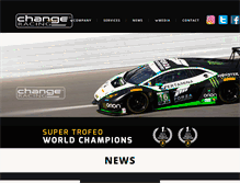 Tablet Screenshot of changeracing.com